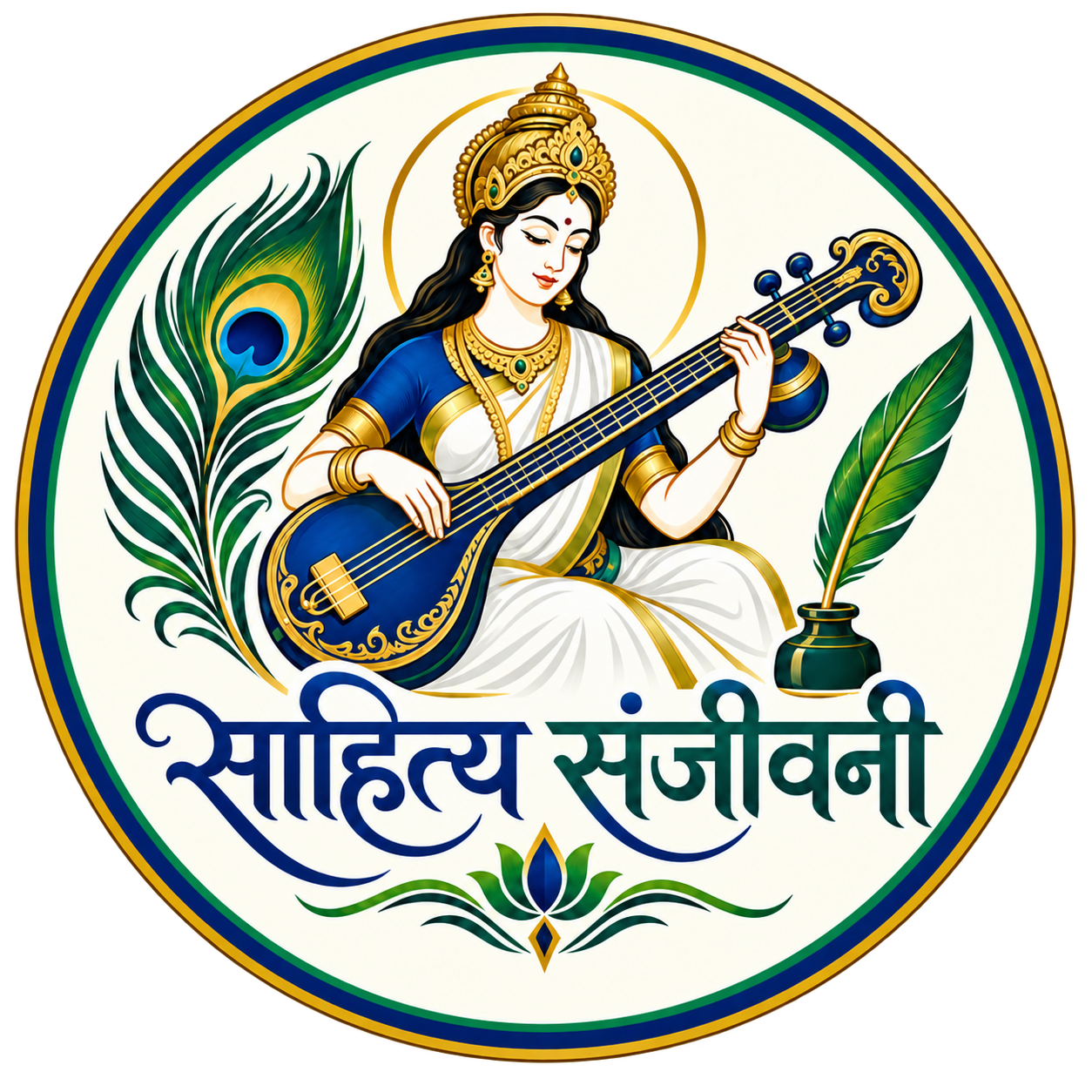 साहित्य संजीवनी लोगो